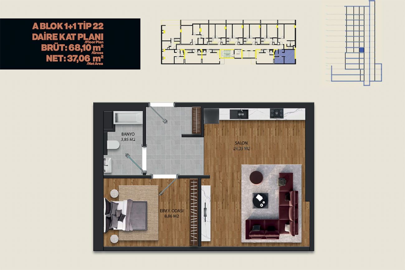 Empire Paradise Floor Plans, Real Estate, Property, Turkey