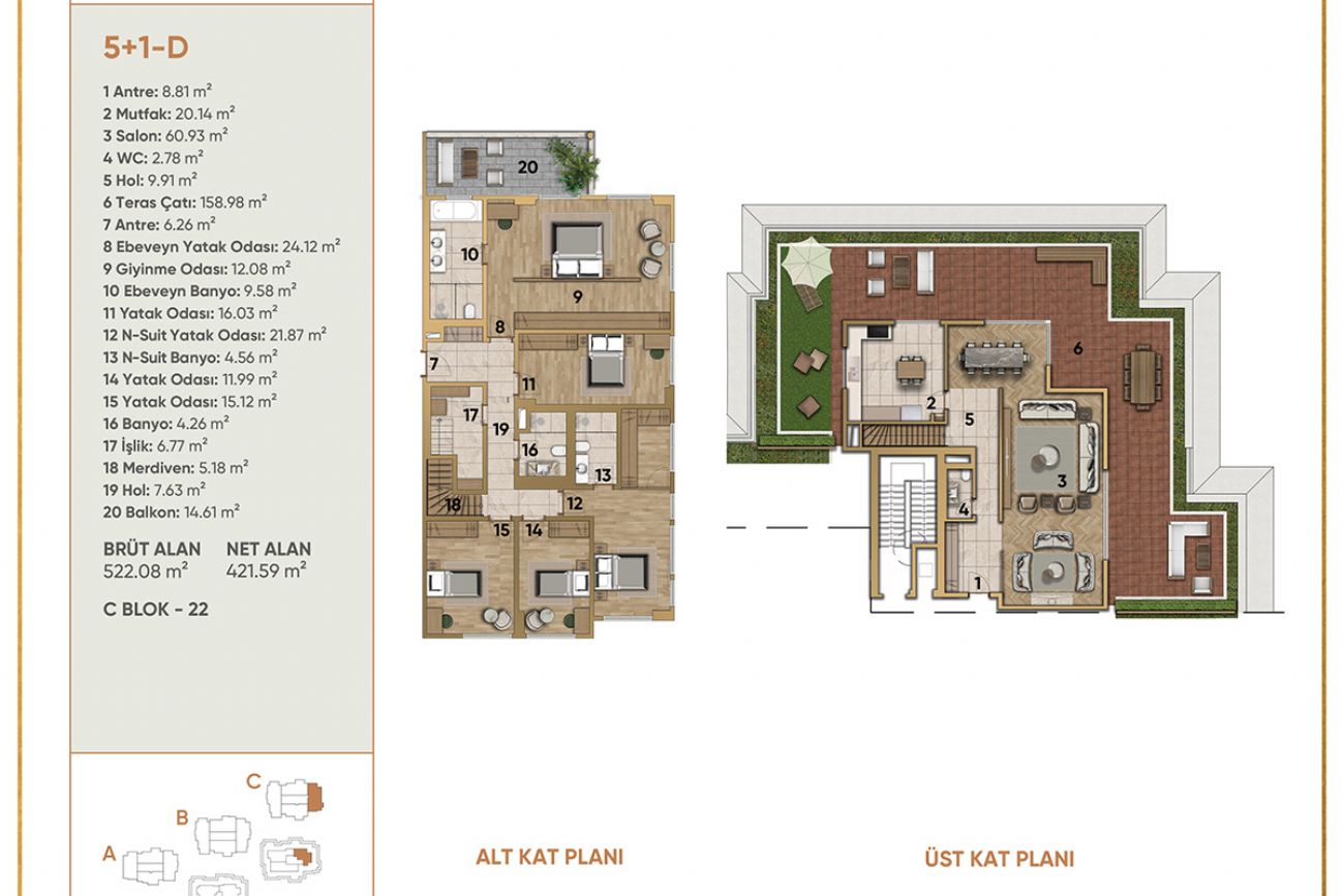 Özak Göktürk Doa Floor Plans, Real Estate, Property, Turkey