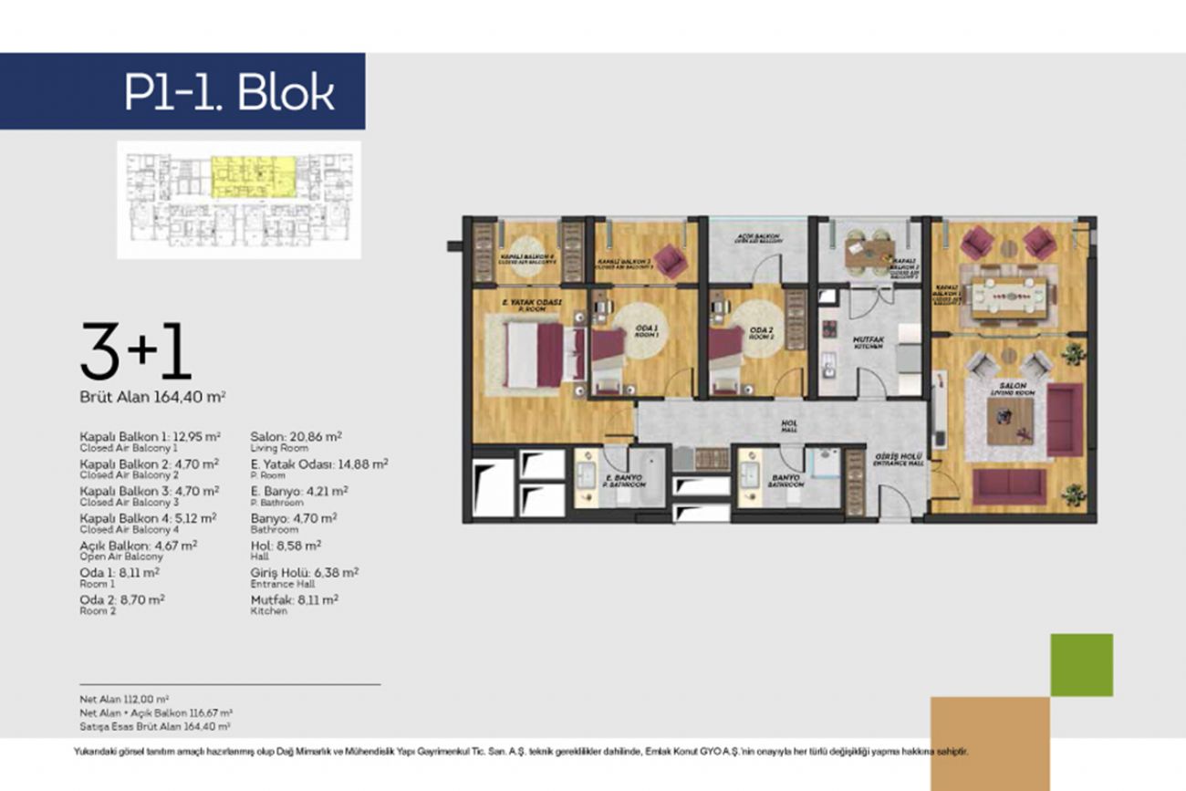 Tual Bahçekent Floor Plans, Real Estate, Property, Turkey