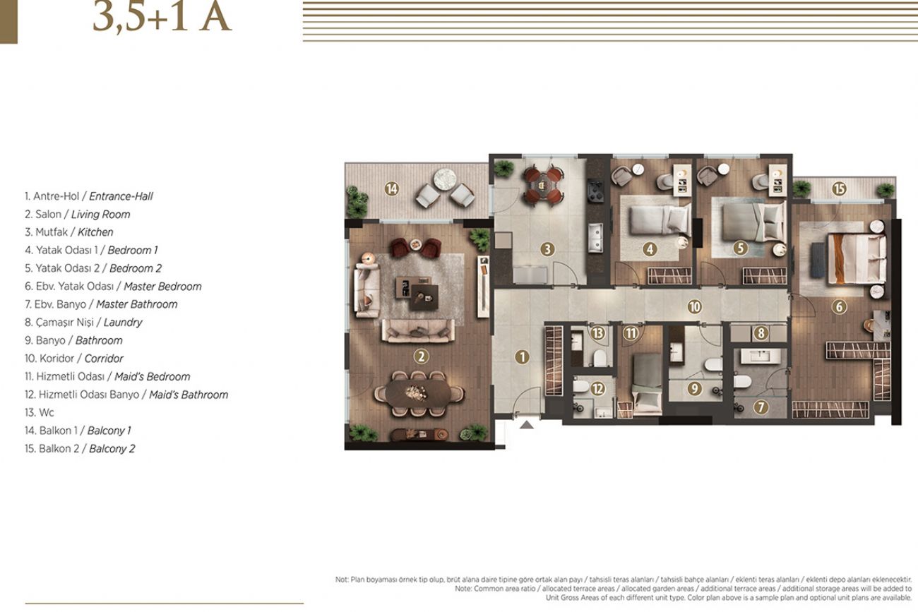 Referans Göktürk Floor Plans, Real Estate, Property, Turkey