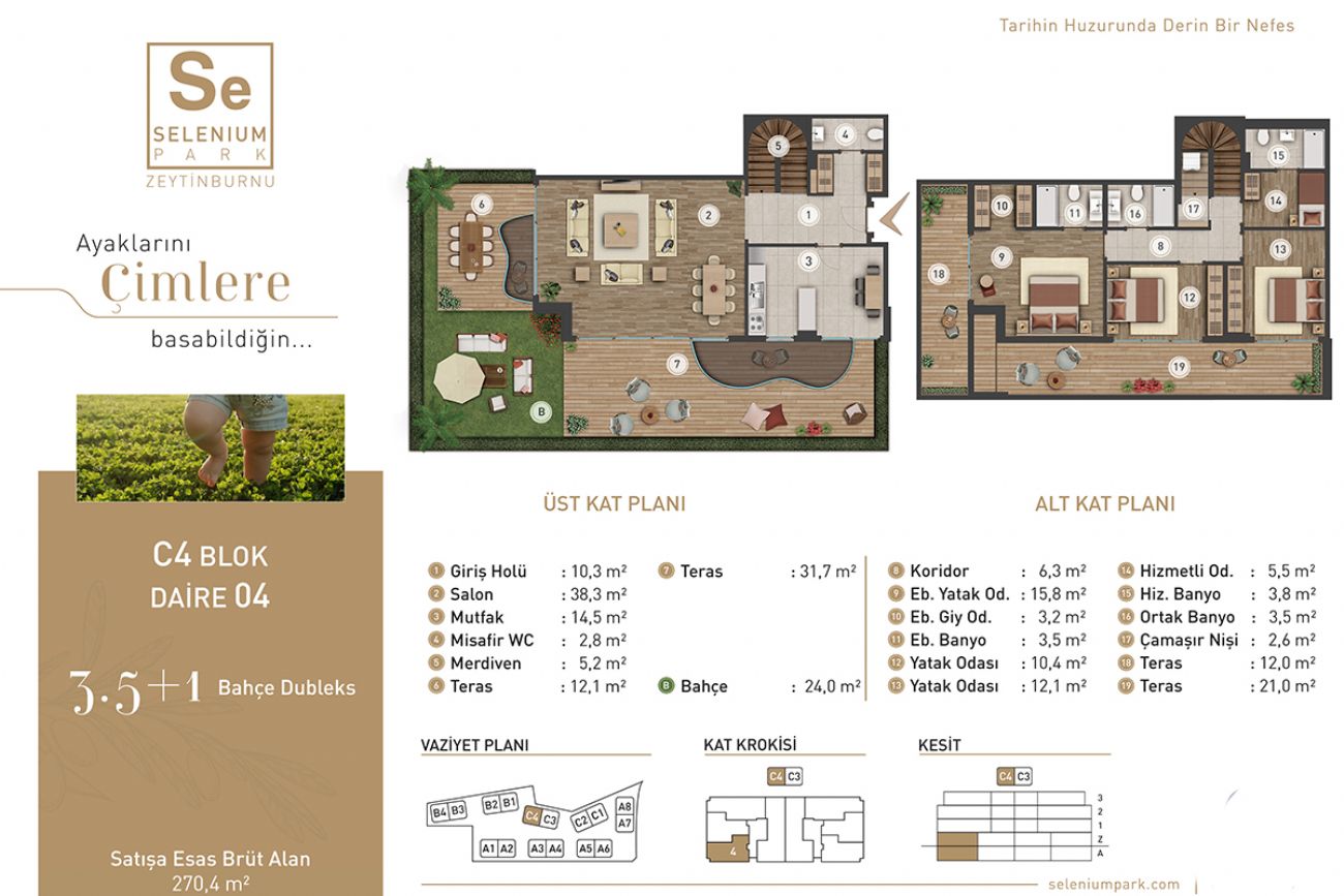 Selenıum Park Floor Plans, Real Estate, Property, Turkey