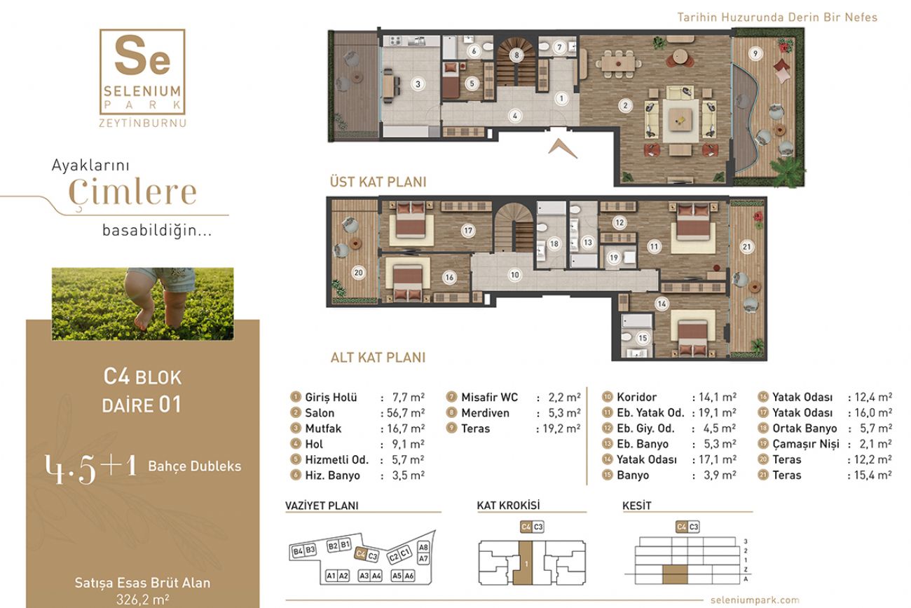 Selenıum Park Floor Plans, Real Estate, Property, Turkey