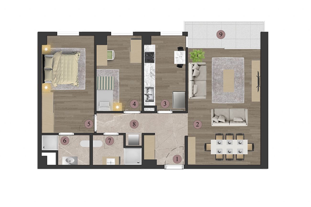 Bab İstanbul Floor Plans, Real Estate, Property, Turkey