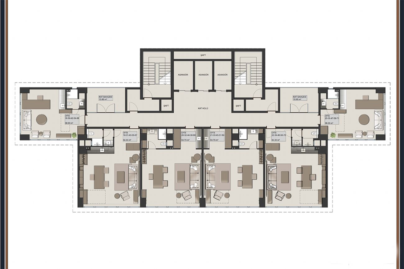 Diality Topkapı Floor Plans, Real Estate, Property, Turkey