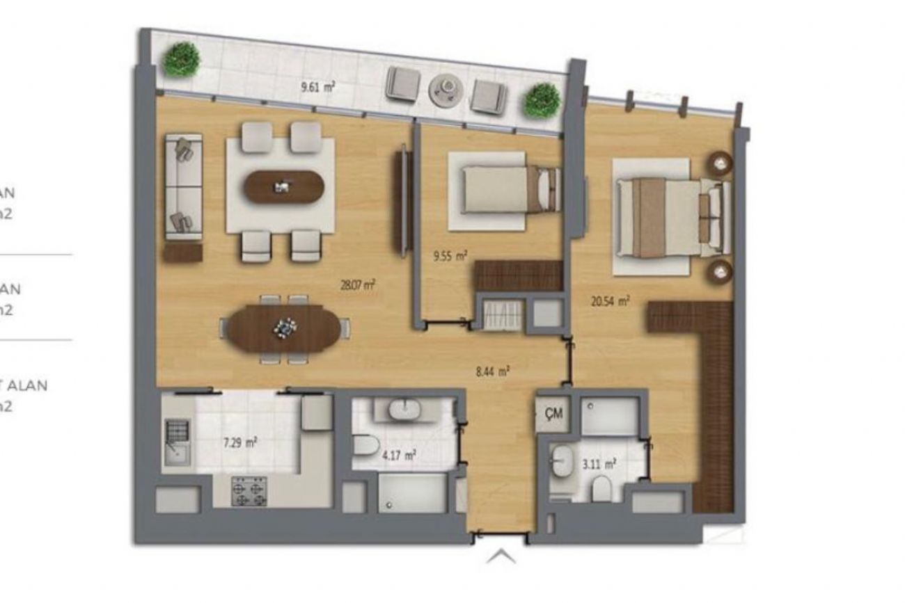 Rotana Bomonti  Floor Plans, Real Estate, Property, Turkey