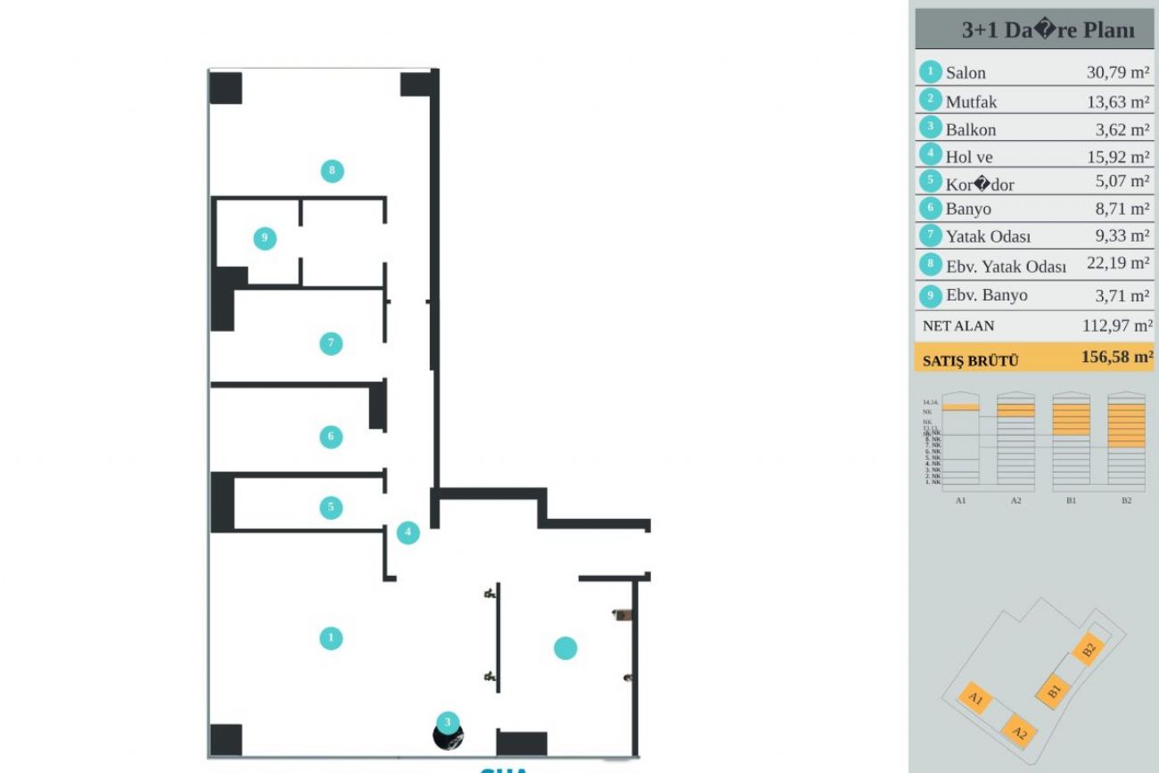 Elite Erenköy Floor Plans, Real Estate, Property, Turkey