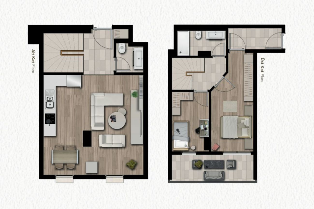 Baharyaka Floor Plans, Real Estate, Property, Turkey