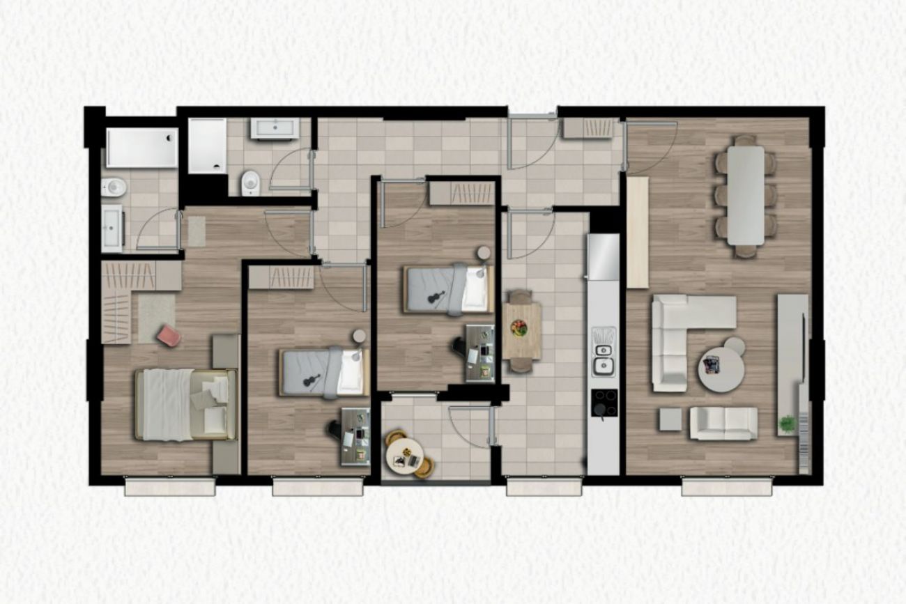 Baharyaka Floor Plans, Real Estate, Property, Turkey