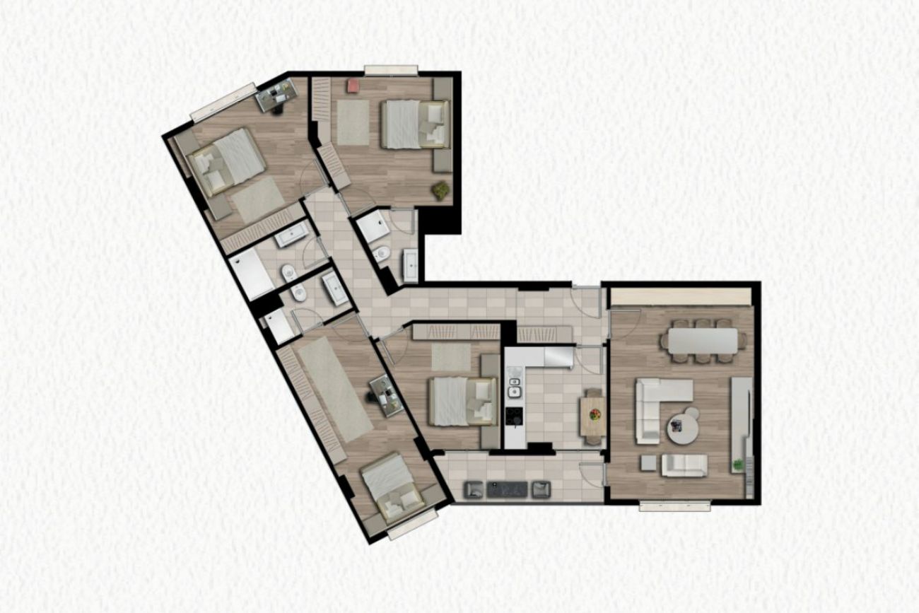 Baharyaka Floor Plans, Real Estate, Property, Turkey