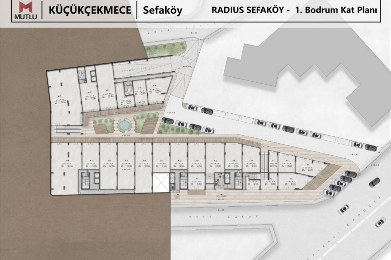 Radius Sefaköy Floor Plans, Real Estate, Property, Turkey