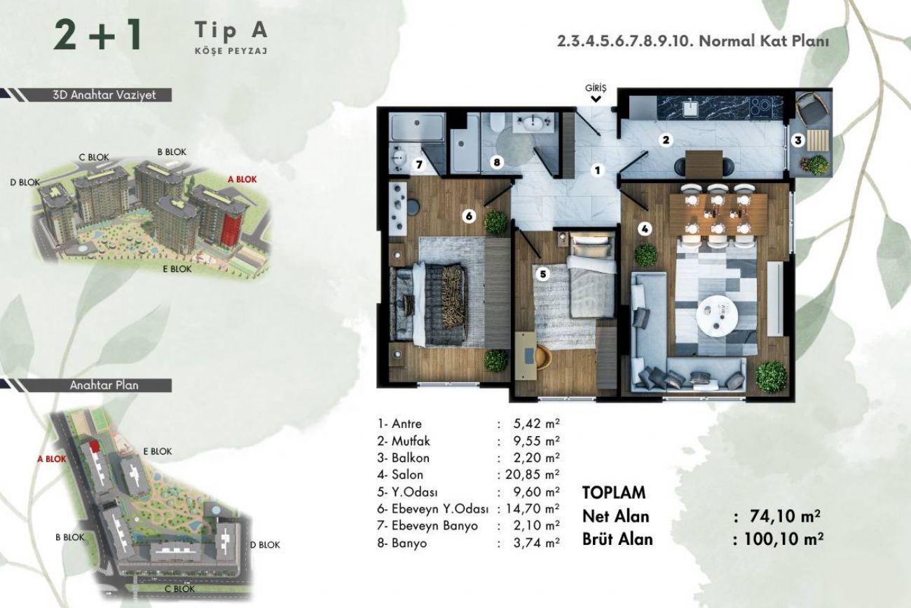 Via Life Floor Plans, Real Estate, Property, Turkey