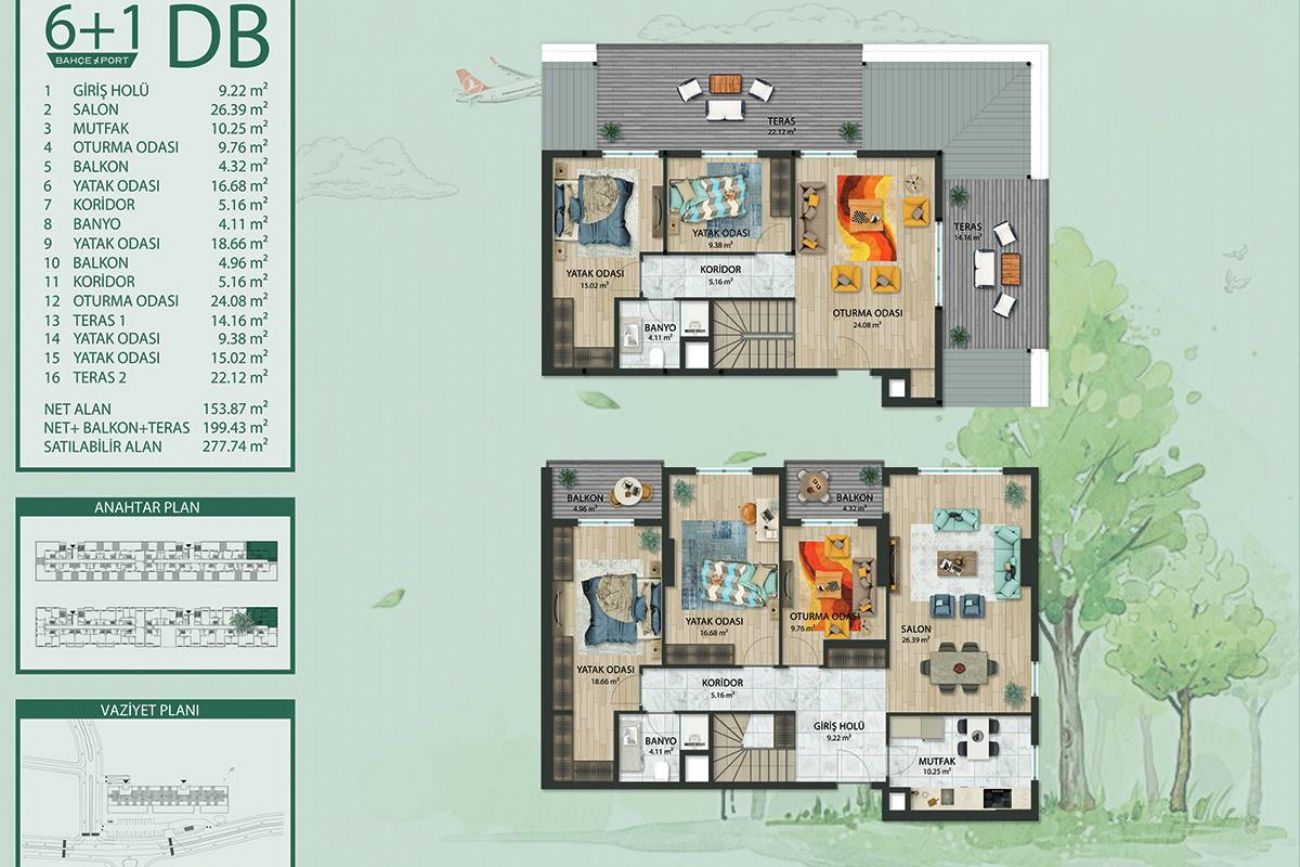 Luxera Bahçe Port Floor Plans, Real Estate, Property, Turkey