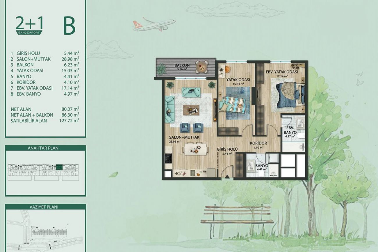 Luxera Bahçe Port Floor Plans, Real Estate, Property, Turkey