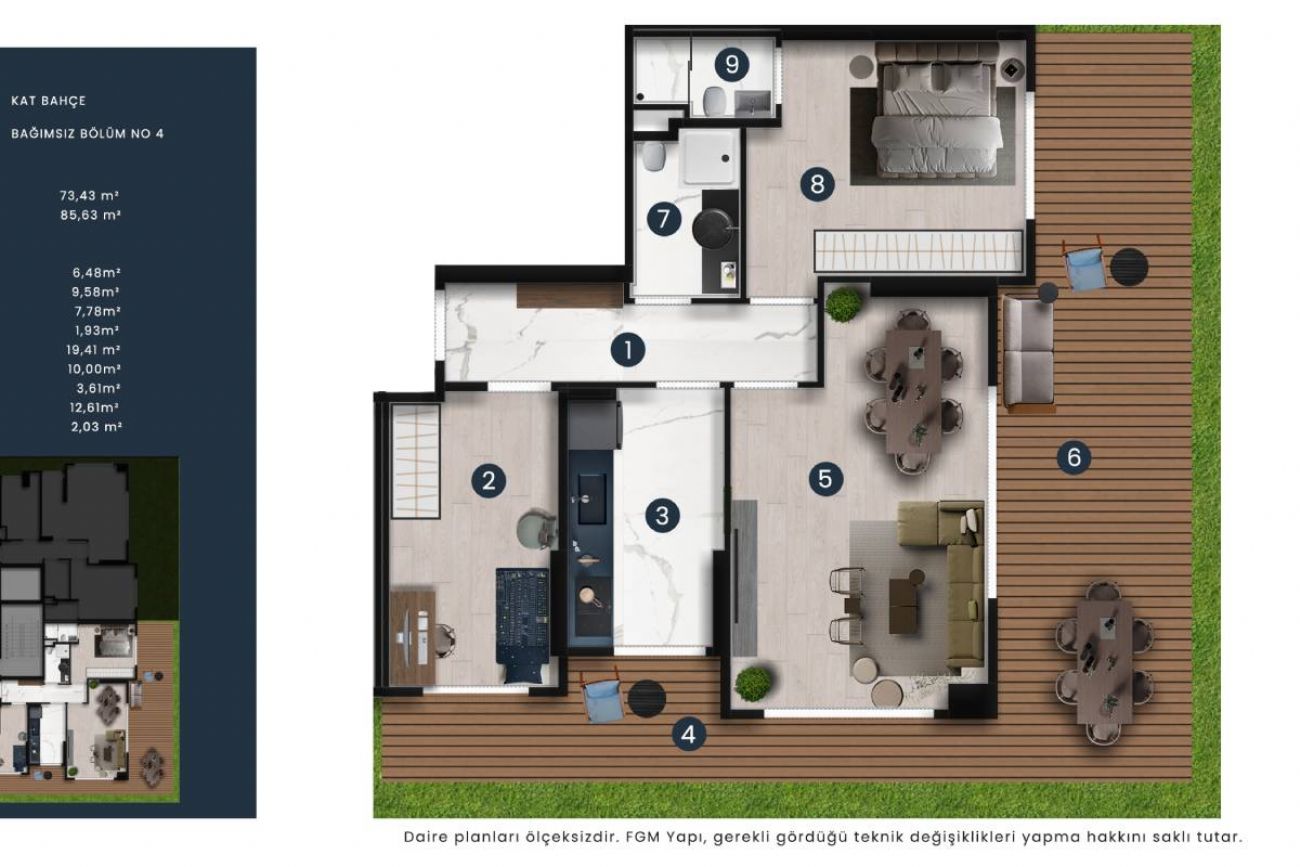 Bostancı Moderm Floor Plans, Real Estate, Property, Turkey