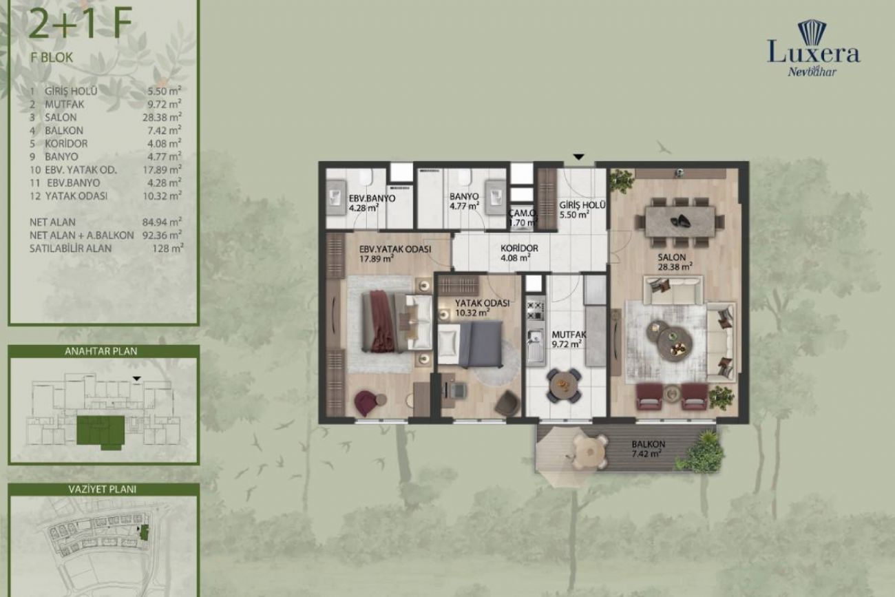 Luxera Nevbahar  Floor Plans, Real Estate, Property, Turkey