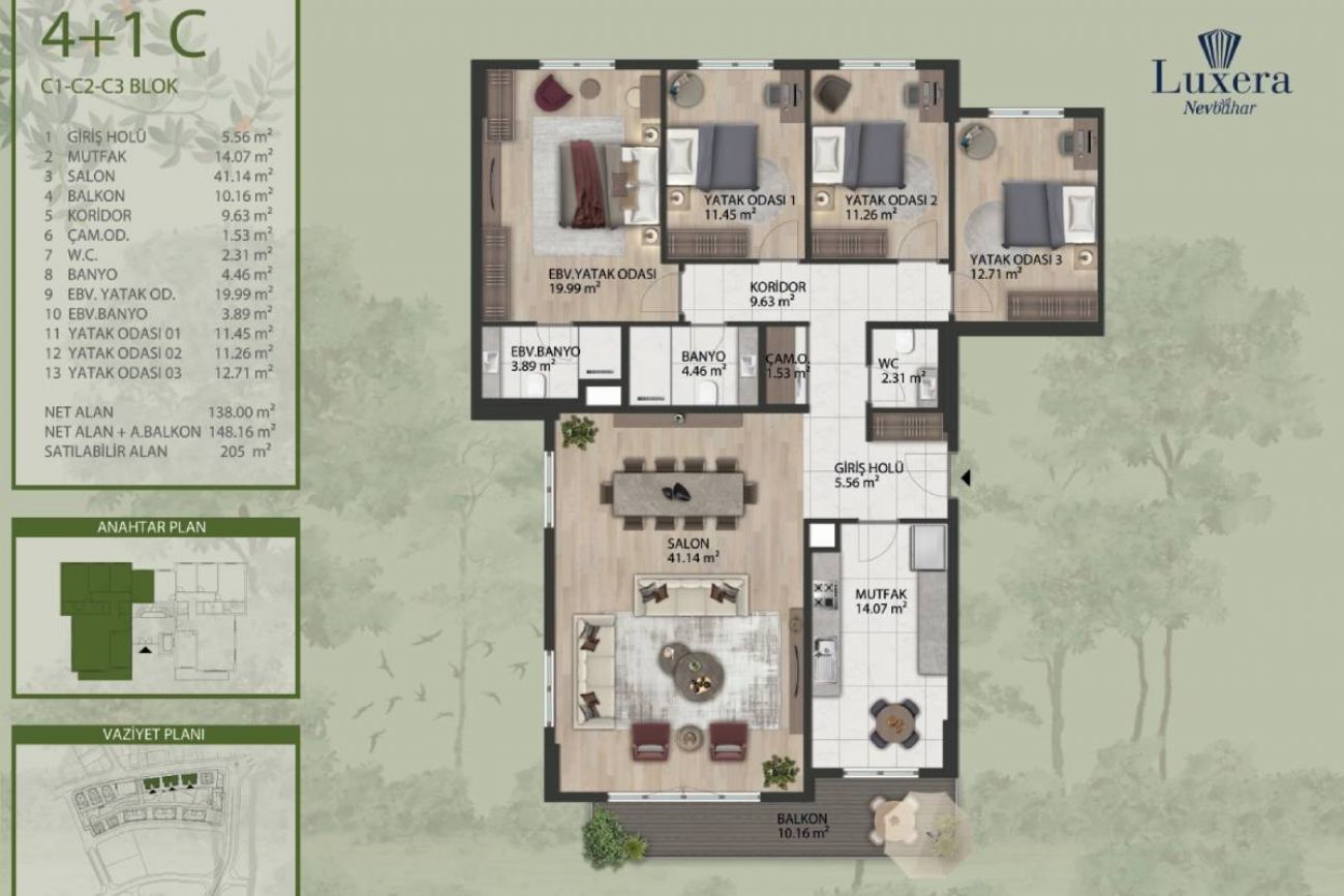 Luxera Nevbahar  Floor Plans, Real Estate, Property, Turkey