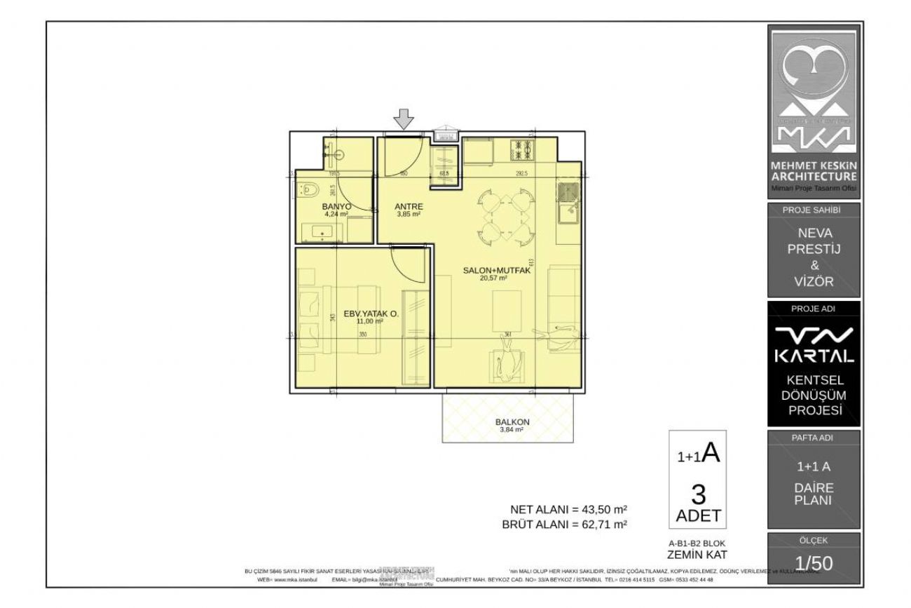 VN Kartal Floor Plans, Real Estate, Property, Turkey