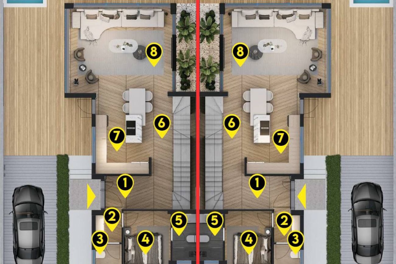 RBA Villa Floor Plans, Real Estate, Property, Turkey