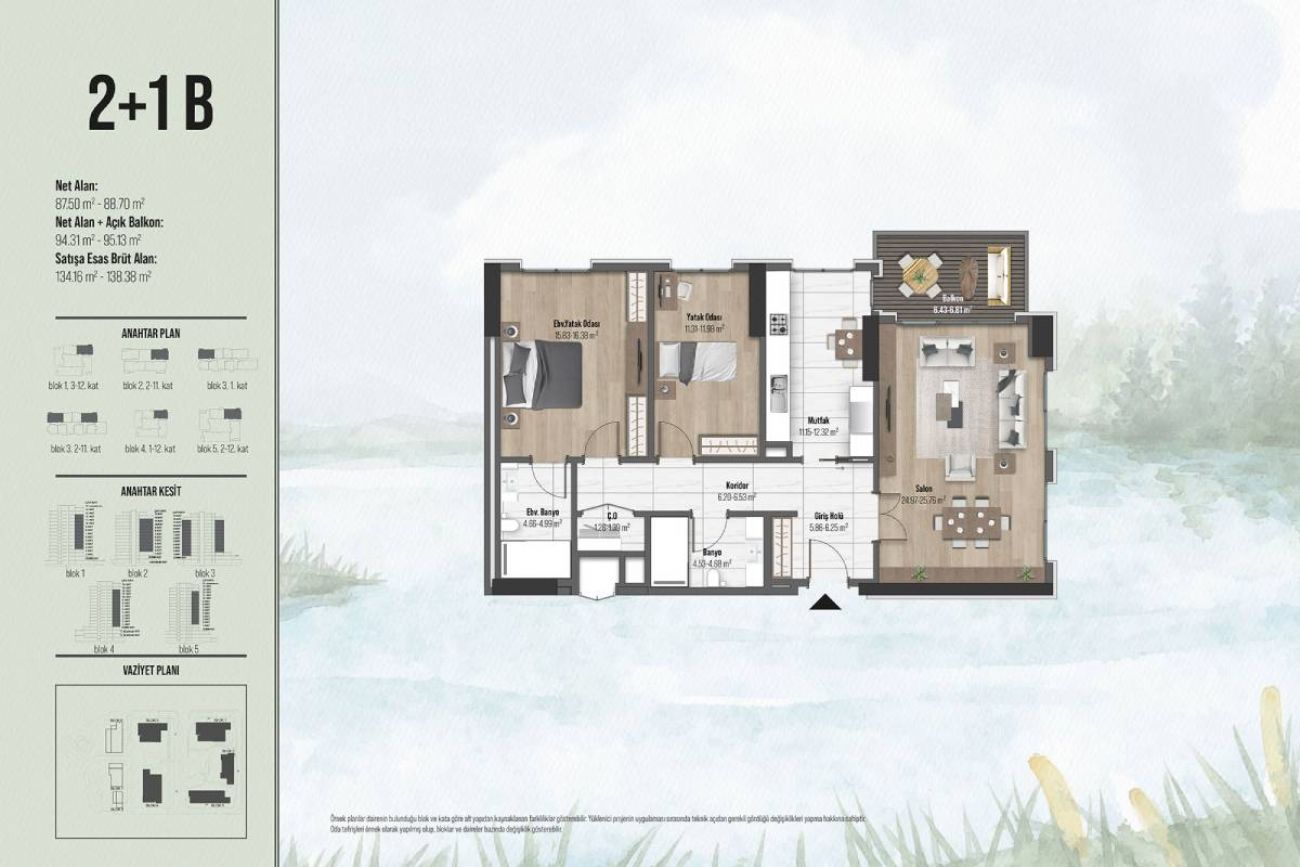 Avrupa Konutları Ata Floor Plans, Real Estate, Property, Turkey