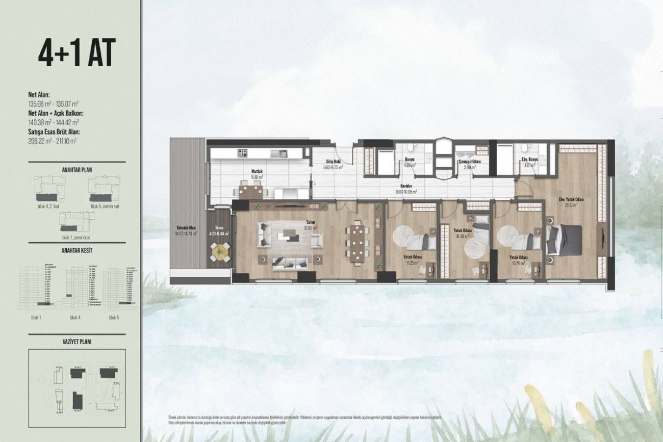 Avrupa Konutları Ata Floor Plans, Real Estate, Property, Turkey