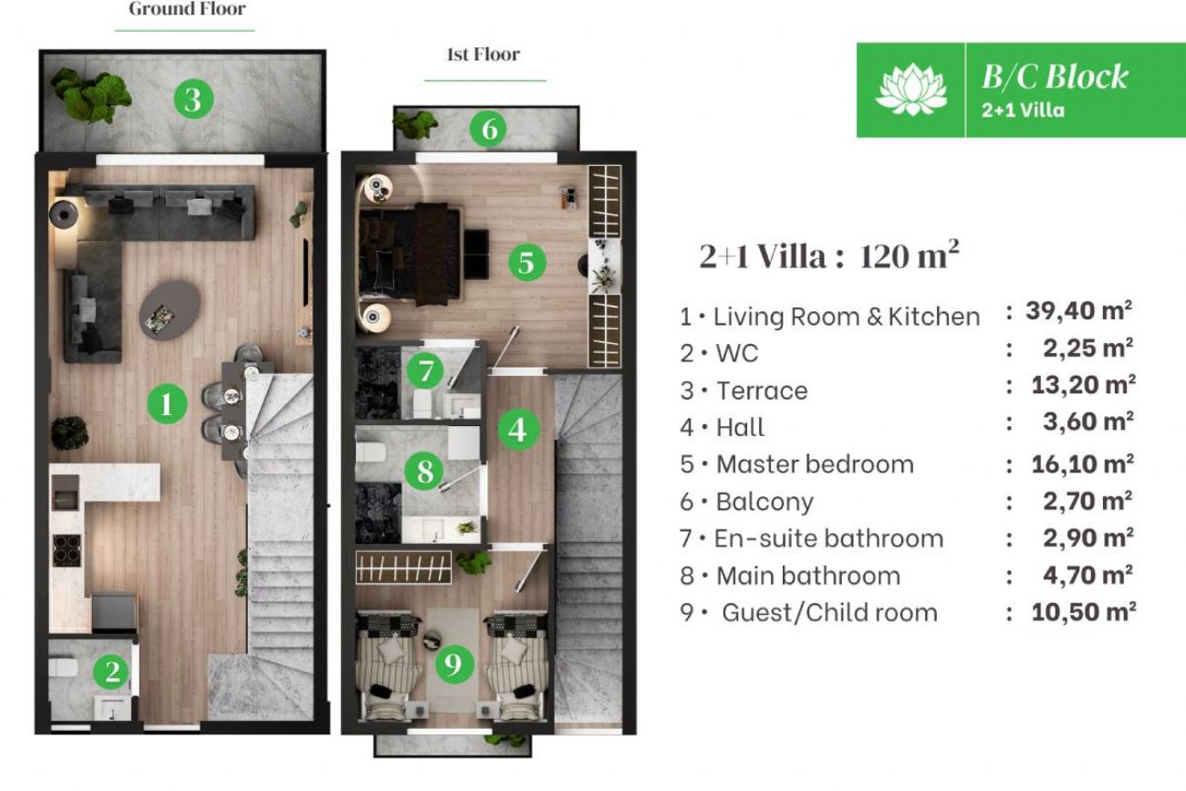 Vİamar Aster Floor Plans, Real Estate, Property, Turkey