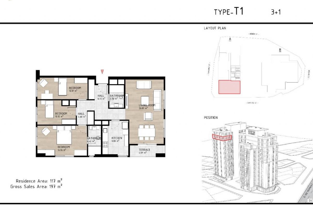 Imperium No 2 Floor Plans, Real Estate, Property, Turkey