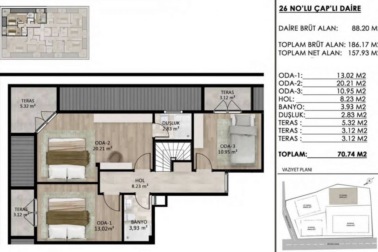 Bosphorus Beşiktaş Floor Plans, Real Estate, Property, Turkey