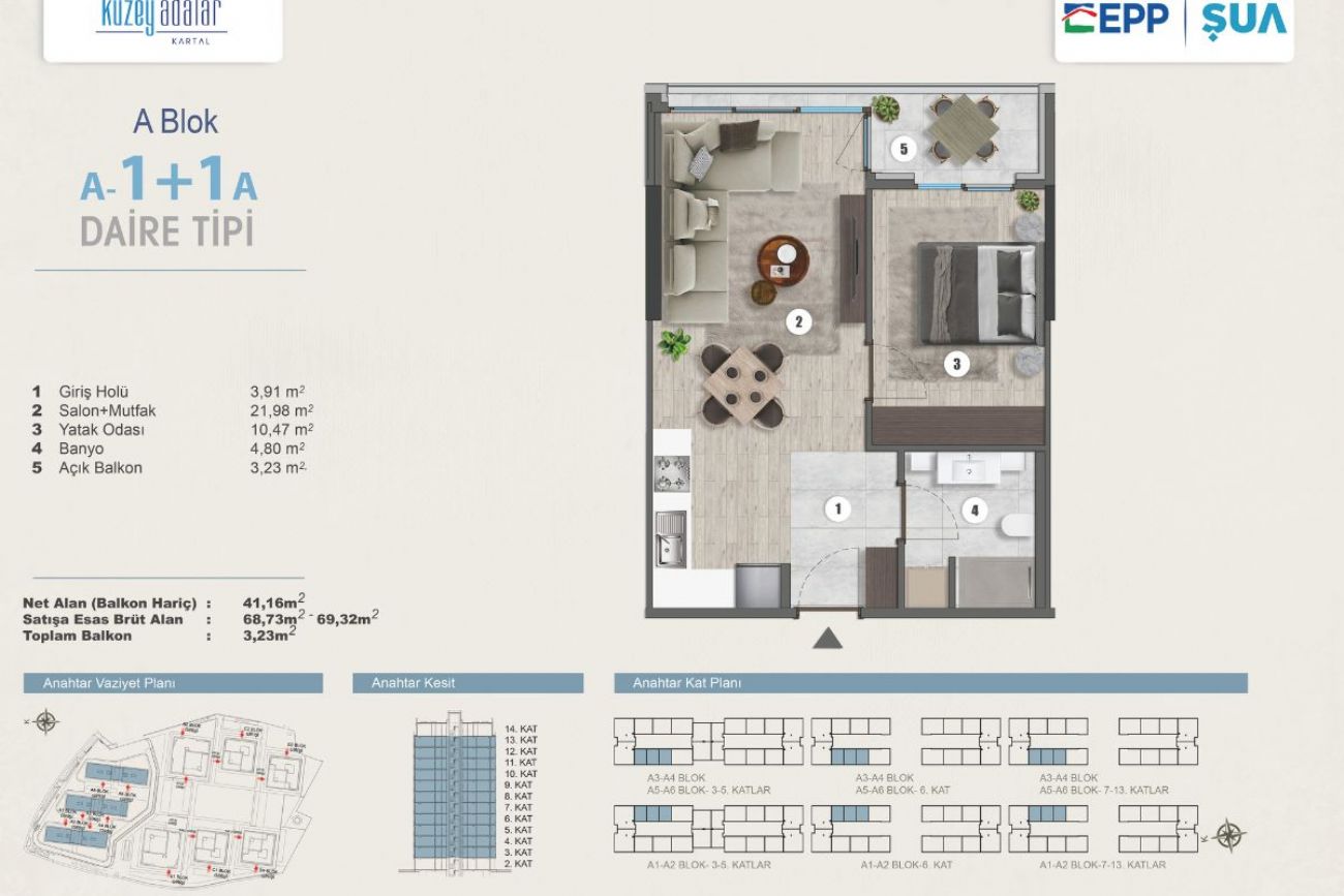 Kuzey Adalar Floor Plans, Real Estate, Property, Turkey